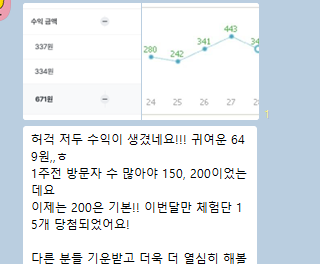 수강생 인증 - 체험단 15개 당첨